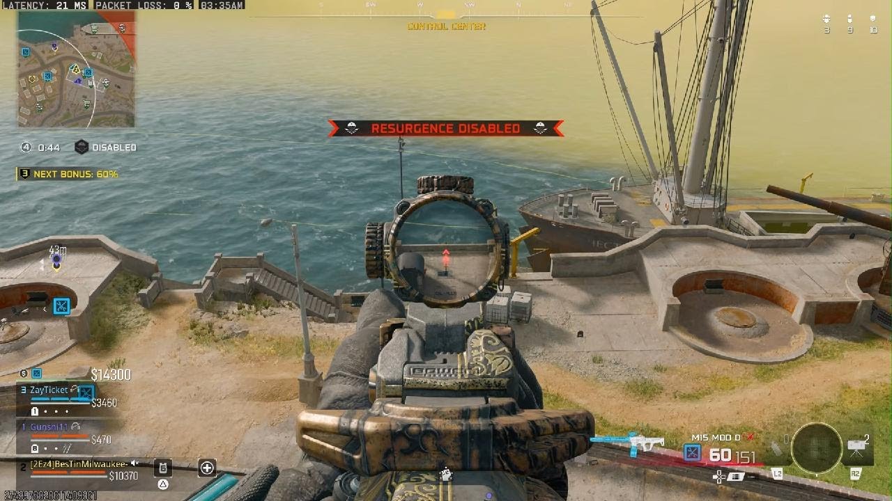 27 kills Warzone resgergunce demon unstoppable top250