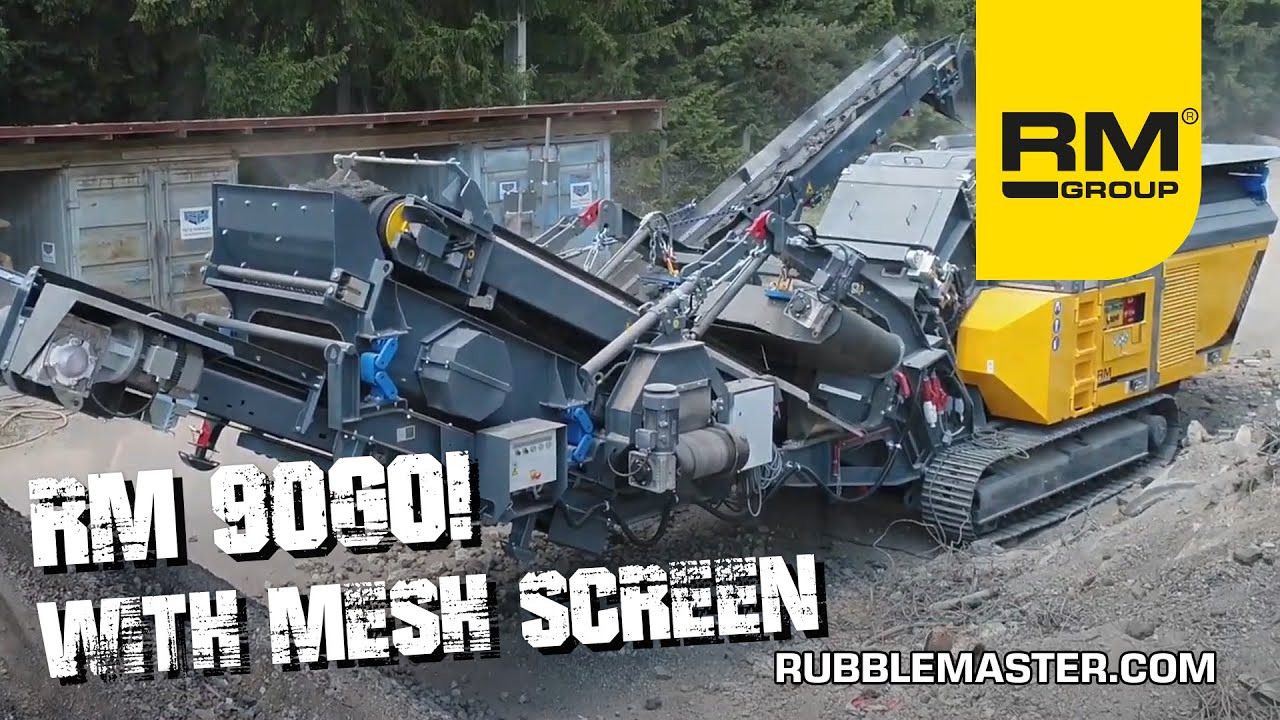 RM 90GO! | On-site recycling with RUBBLE MASTER