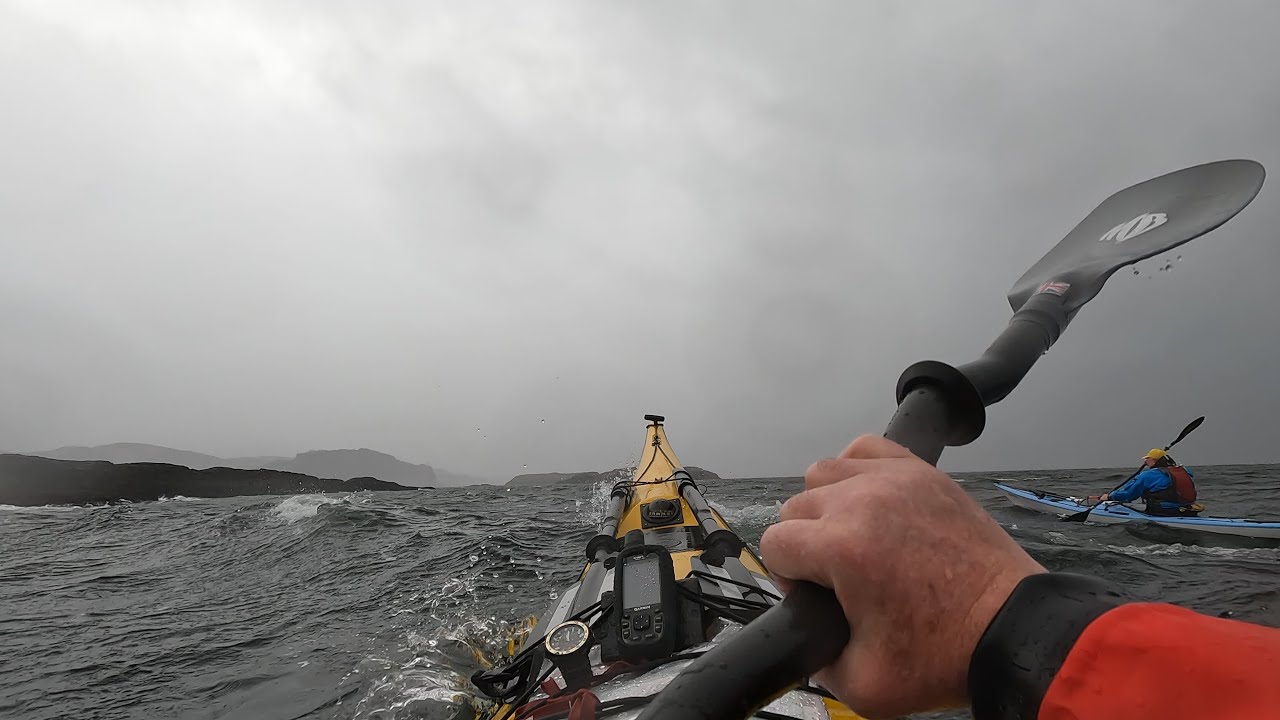Sea Kayaking:   Gusting F7 Lismore & Castle Stalker Feb 2023