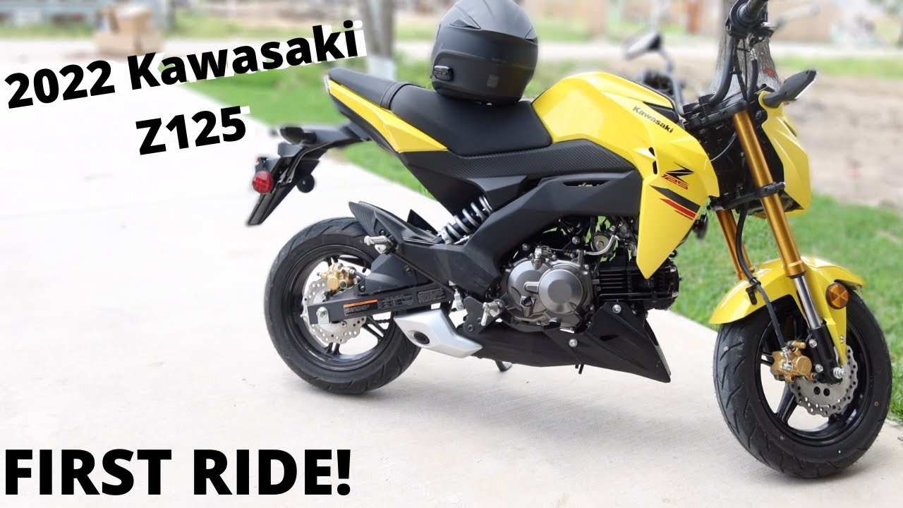 My NEW 2022 Kawasaki Z125 *REVIEW N Joy Ride*