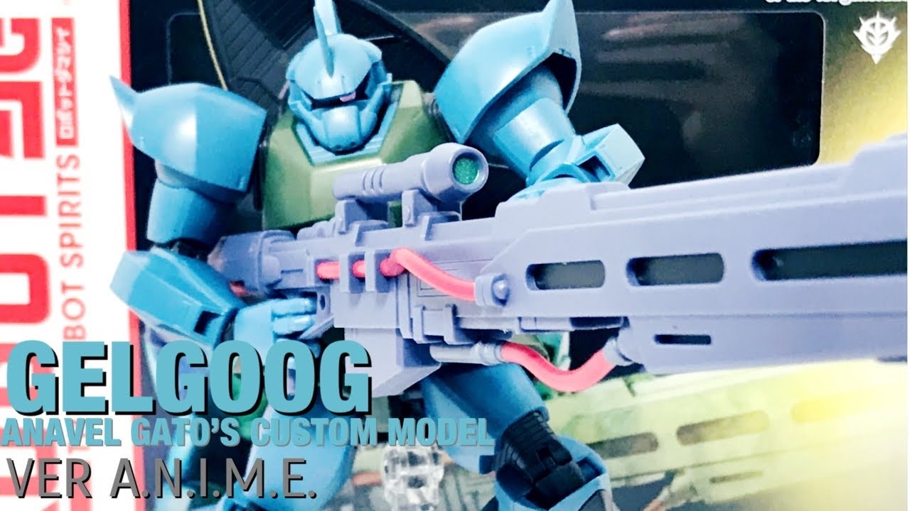 Обзор модели Robot Spirits MS-14A от Gelgoog Anavel Gato (версия ANIME).