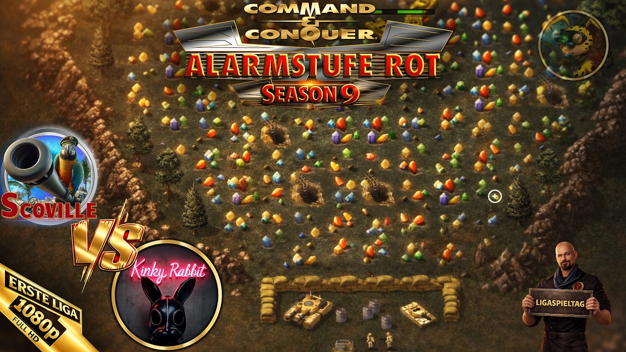 Command and Conquer Red Alert eSports Classic League 2026 | Scoville vs. Kinky Rabbit