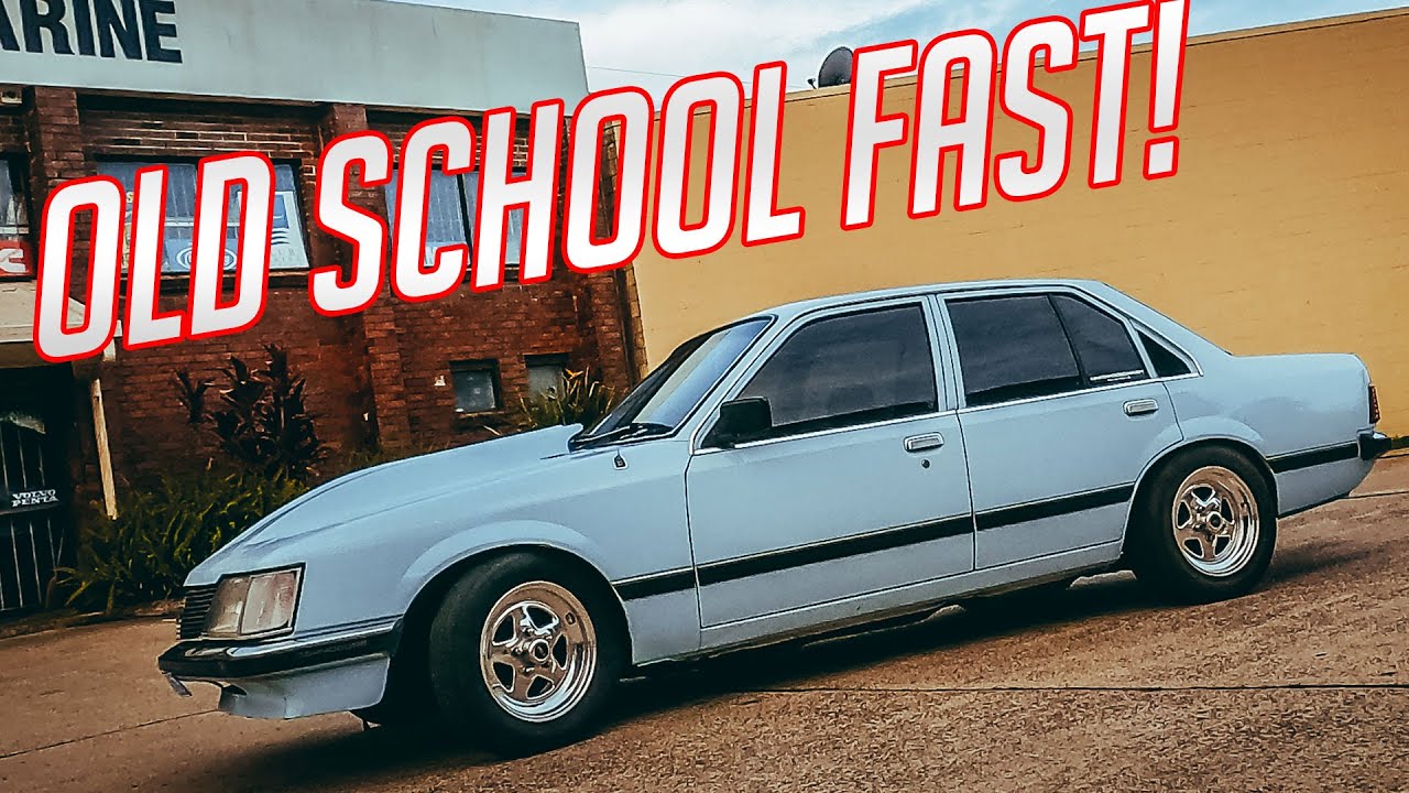 Holden VH Commodore V8 355 Stroker 0-100 км/ч: ДИКИЙ