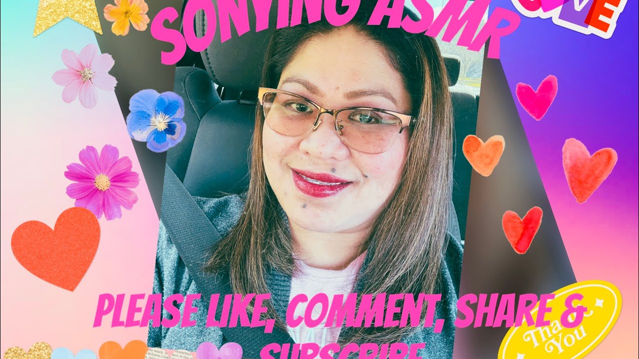 SONYING ASMR is live! ASMR RELAXING TIME TO FALL SLEEP 😴 ♥️🥰🤗🤩💕🫶