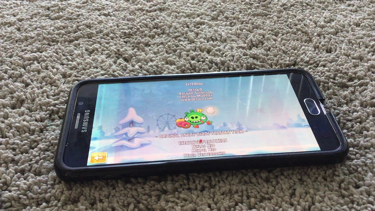 Angry birds seasons credits