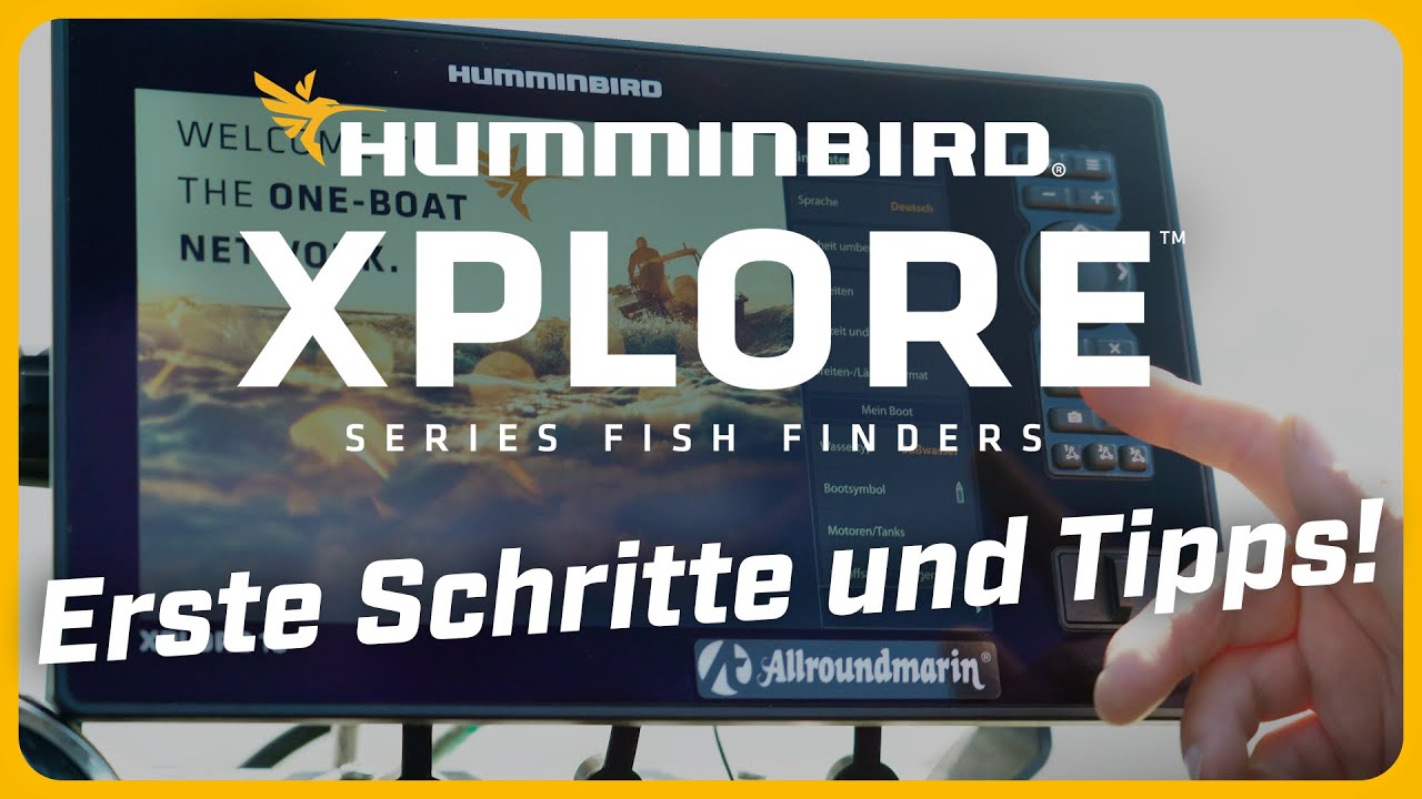 Humminbird Xplore | Erste Schritte | Tipps und Tricks | Diese Einstellungen musst du kennen!