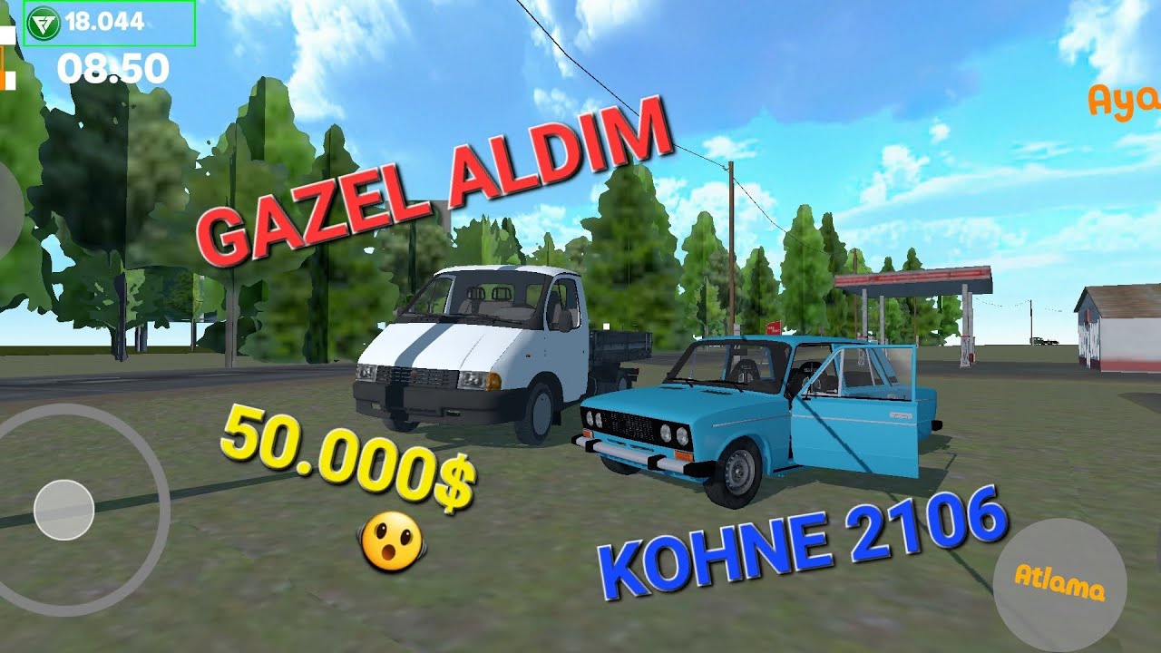 MY FAVORITE CAR😁pt2 Gazel aldim davami kanalda