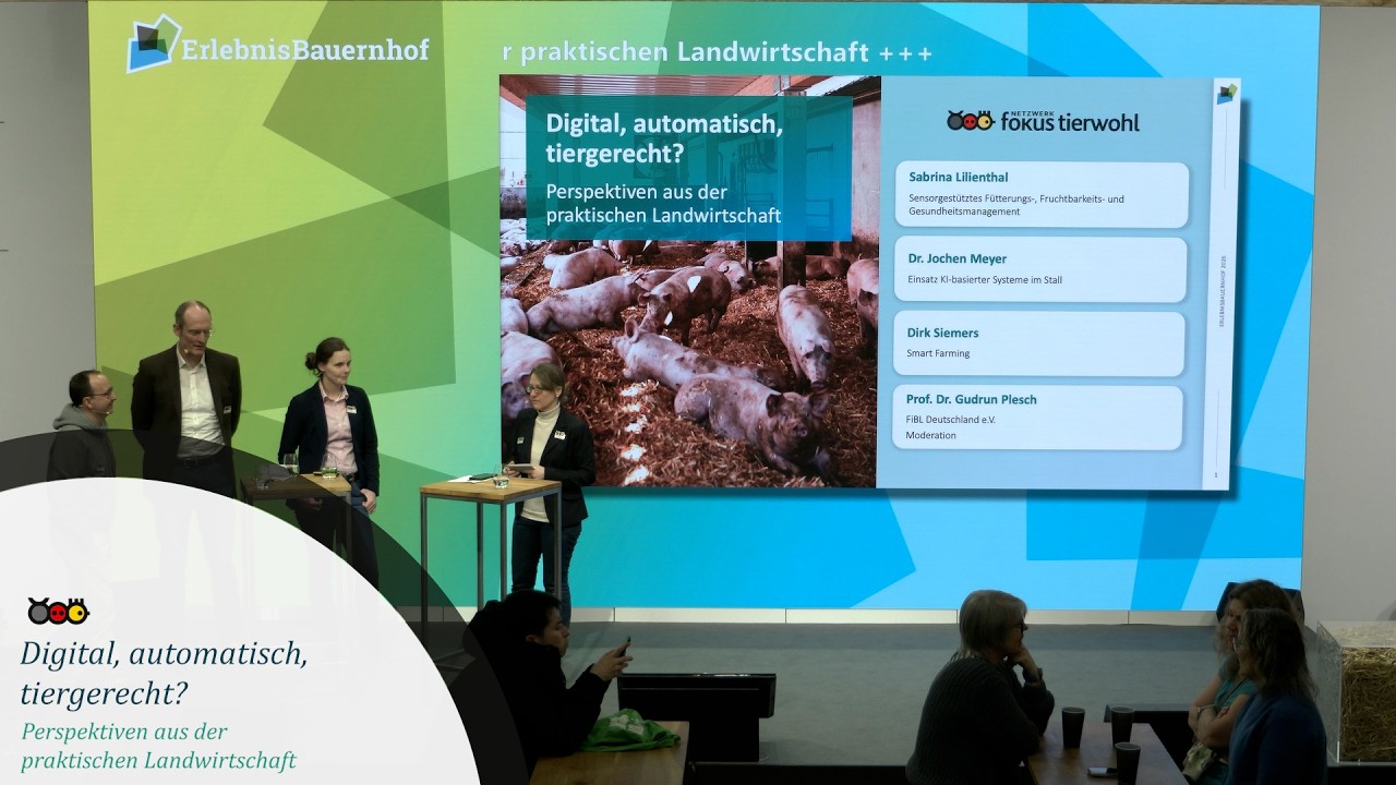 Digital, automatisch, tiergerecht? Impulsbetriebe Tierwohl auf der Grünen Woche 2026