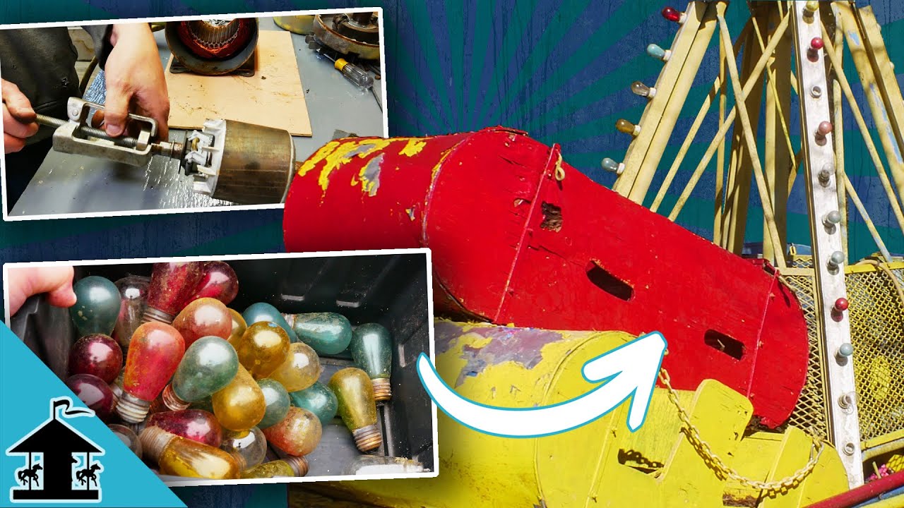 1 Year Restoring a Carnival Ride In My Backyard