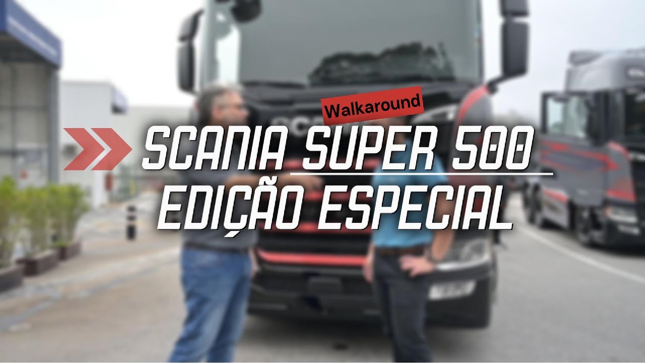 Scania lança edição exclusiva Super 500 com motor de 500 cv - Walkaround