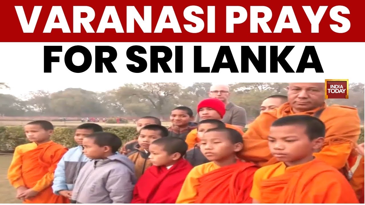 Buddhist Monks Thank PM Modi for Sri Lanka Disaster Relief | Varanasi Dhamek Stupa