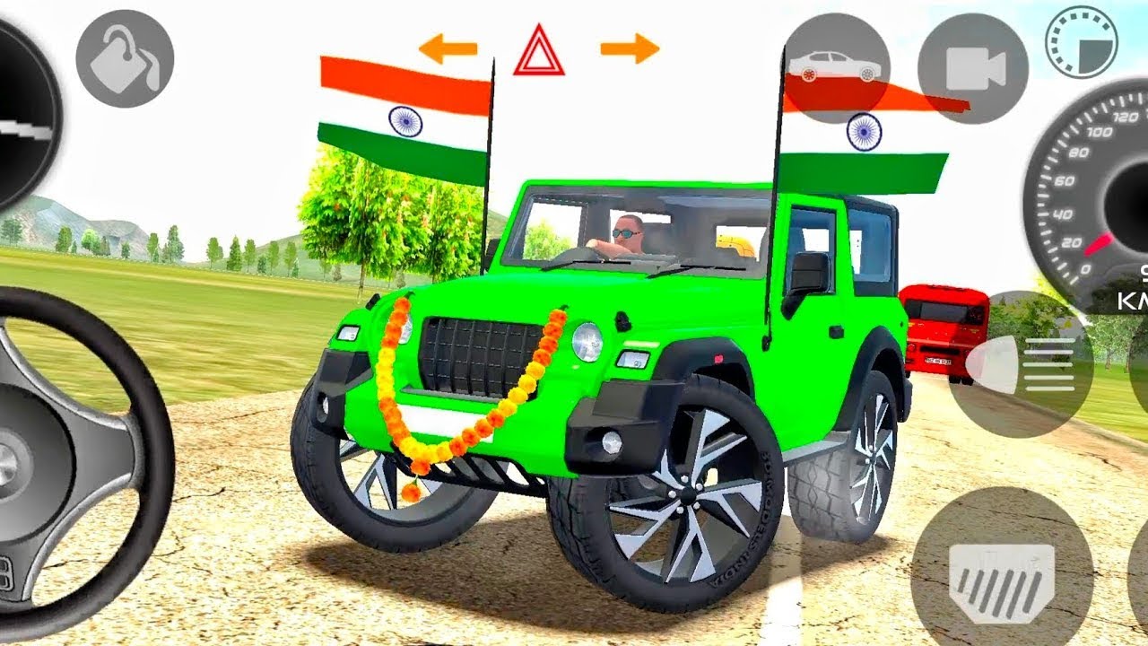 Dollar (Song) Modified Mahindra Thar😈|| Indian Car Simulator 3D ||Android Gameplay Live
