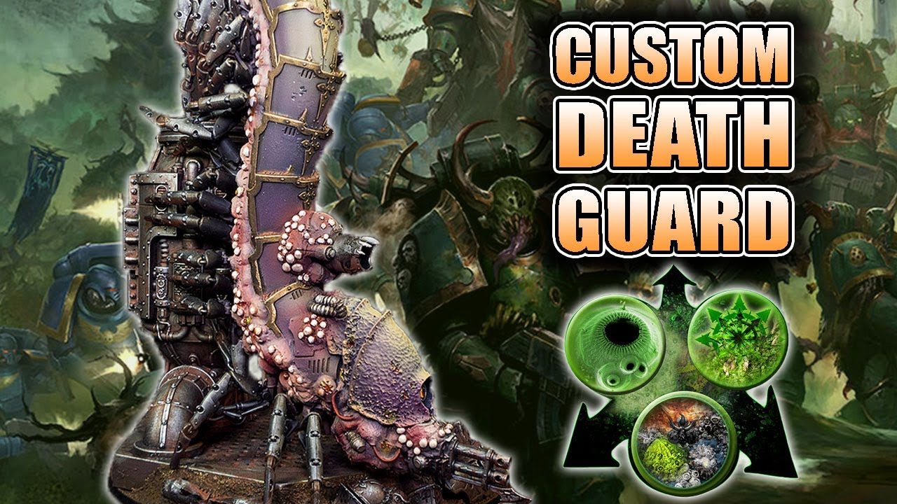 Death Guard Nurgle-pede One of a Kind Chaos Warhammer 40k Army
