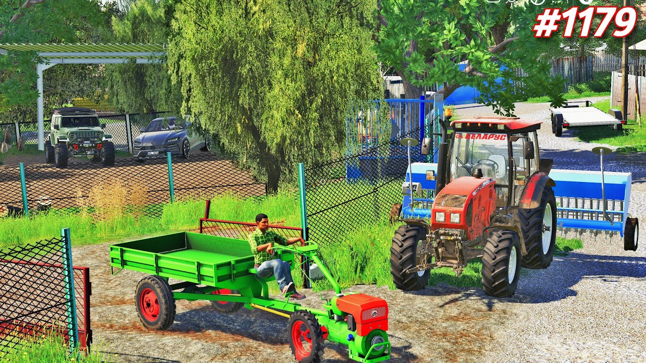 Ролевая игра на Думешти ///Я ТРУДИЛСЯ УСЕРДНО[1179]-Farming Simulator 19