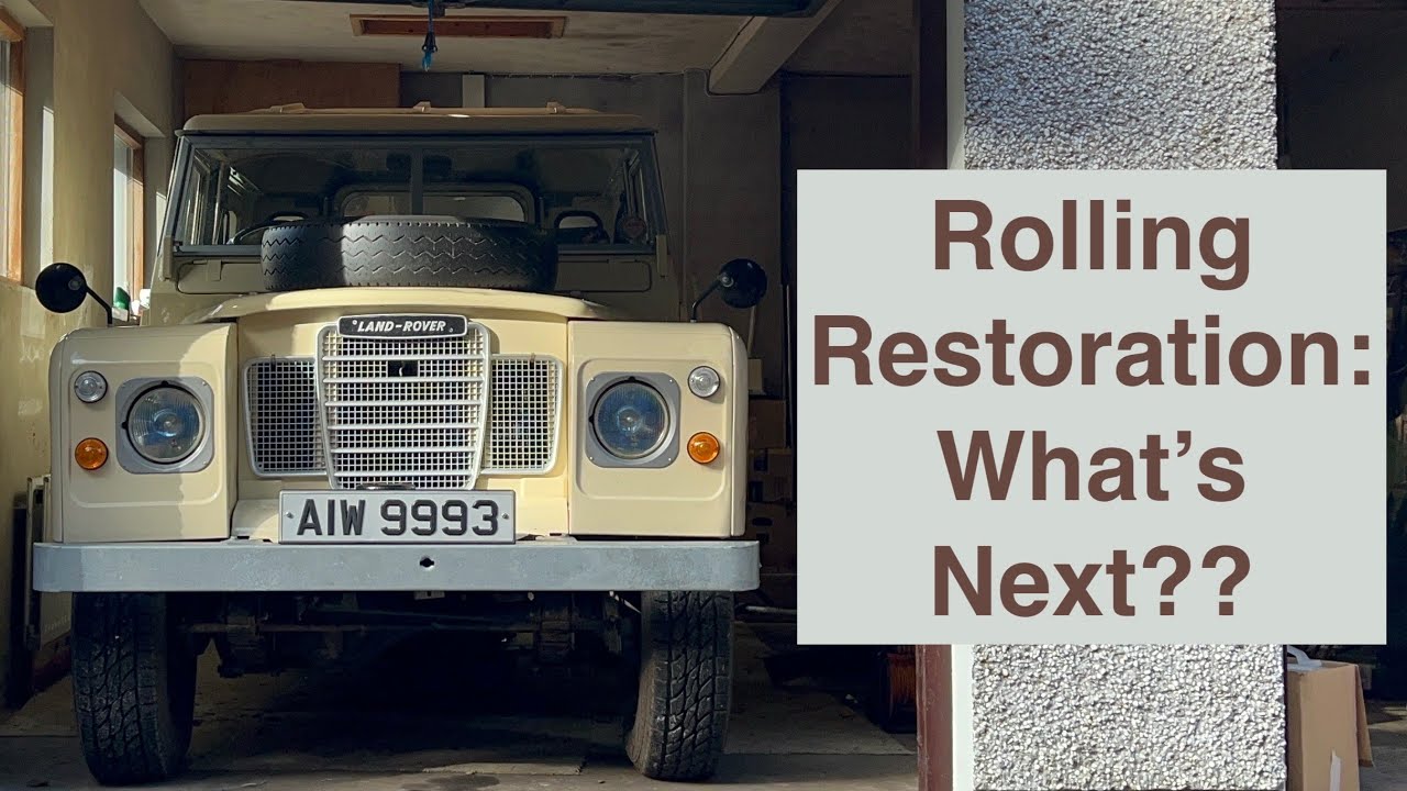 Land Rover Series 3 - What's next in the rolling restoration? And how do I fix my Fairey Overdrive??
