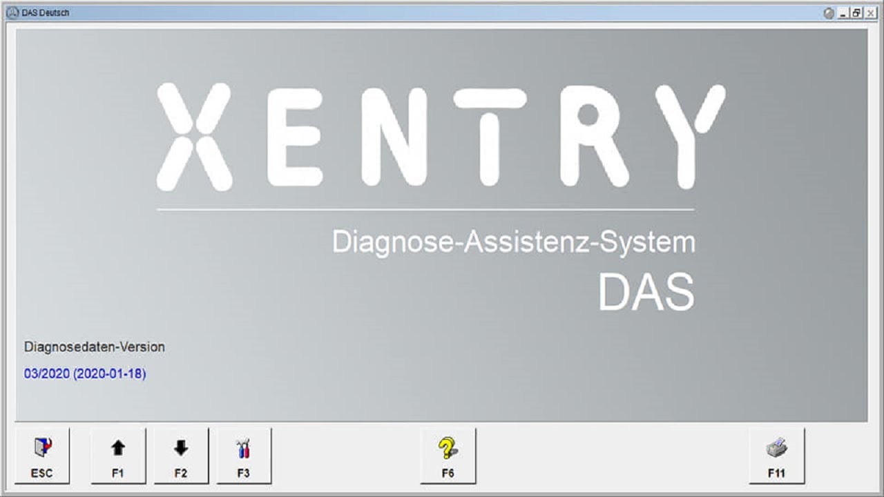 الكشف على محرك اكتروس بجهاز ستار لتشخيص الاعطال Xentry-DAS Check Actros Engine