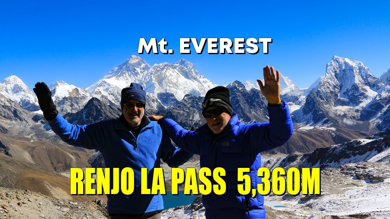 RENJO LA PASS | Renjo la | Everest Three High Passes Trek, Renjo la pass view