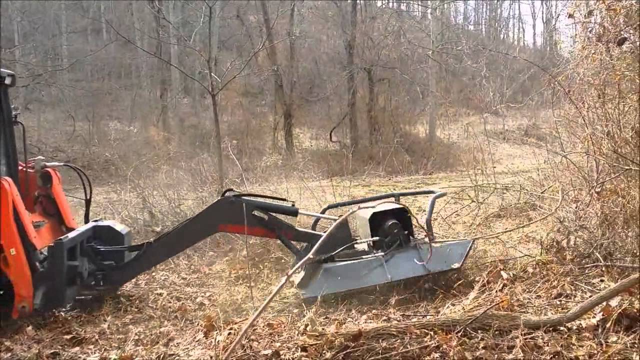CID Swing Boom Cutter Skid Steer Attachment