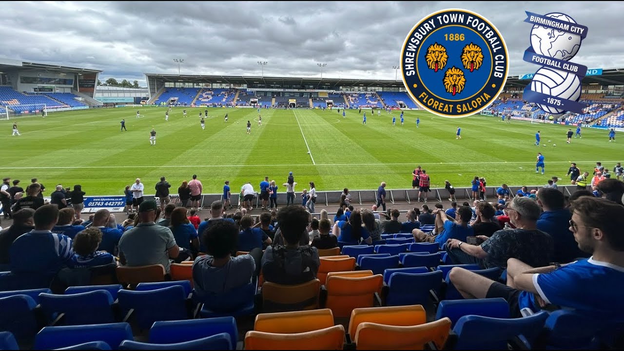 Blues score twice against Shrewsbury! Shrewsbury Town 0-2 Birmingham City