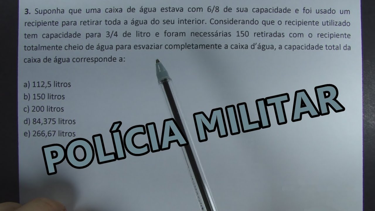 POLÍCIA MILITAR - SÓ QUESTÕES DE CONCURSO!!!
