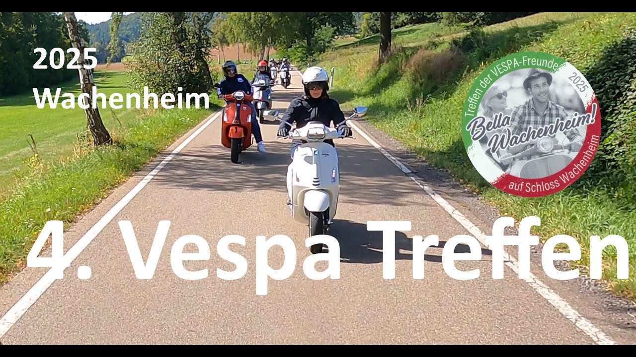 Vespa Treffen Wachenheim 2025