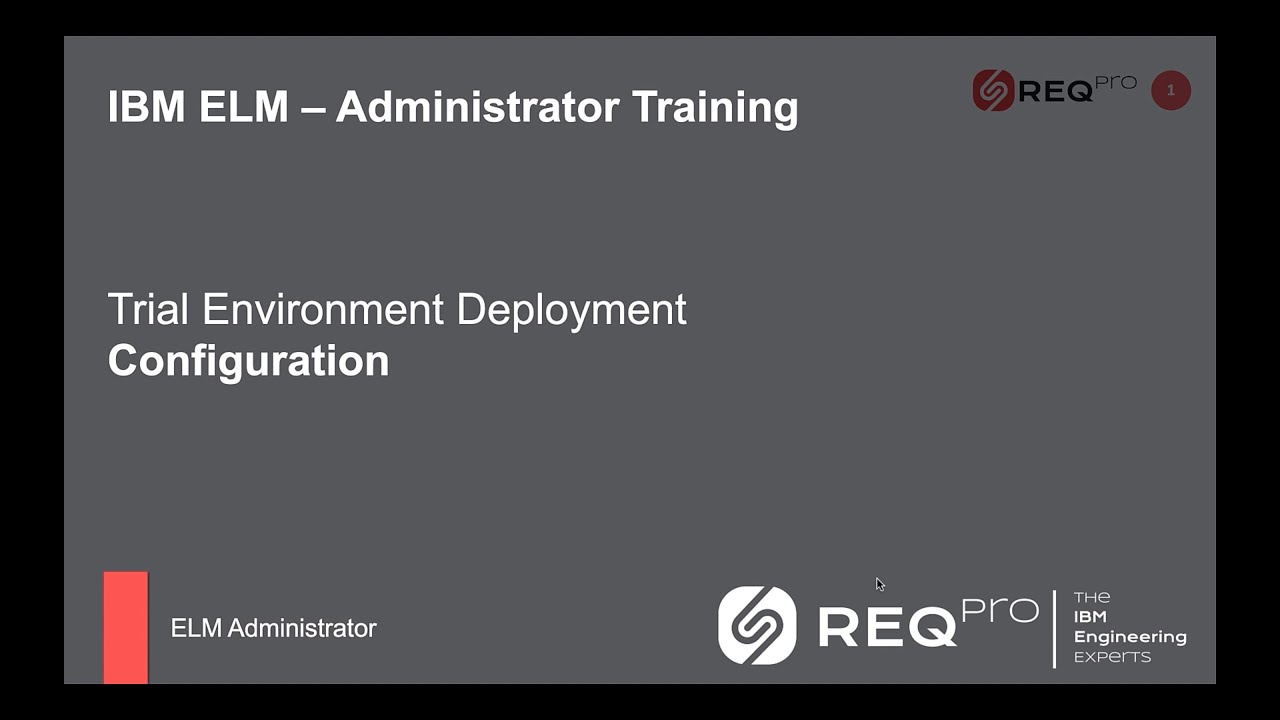 Installing IBM Engineering Lifecycle Management 7.0 Trial Environment - Part 3/4