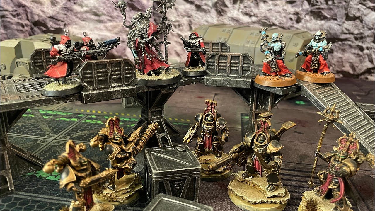 Grimdark Future - Machine Cult Vs Change Brothers (750 points Battle Report) S2E11