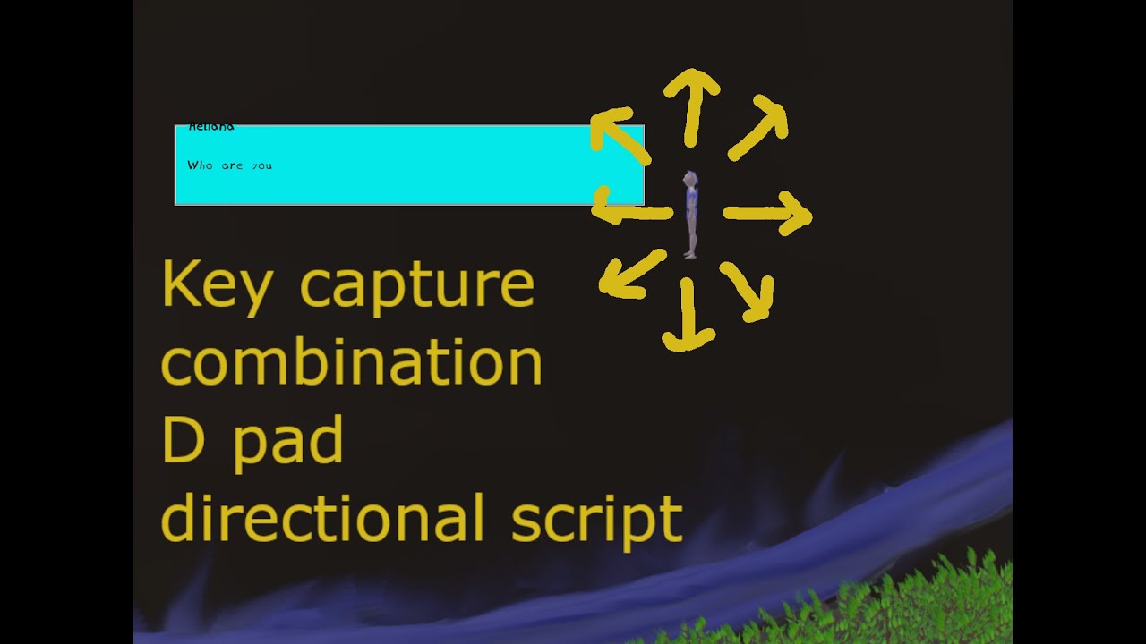 Javascript Animation HTML game D pad , up and right key combination