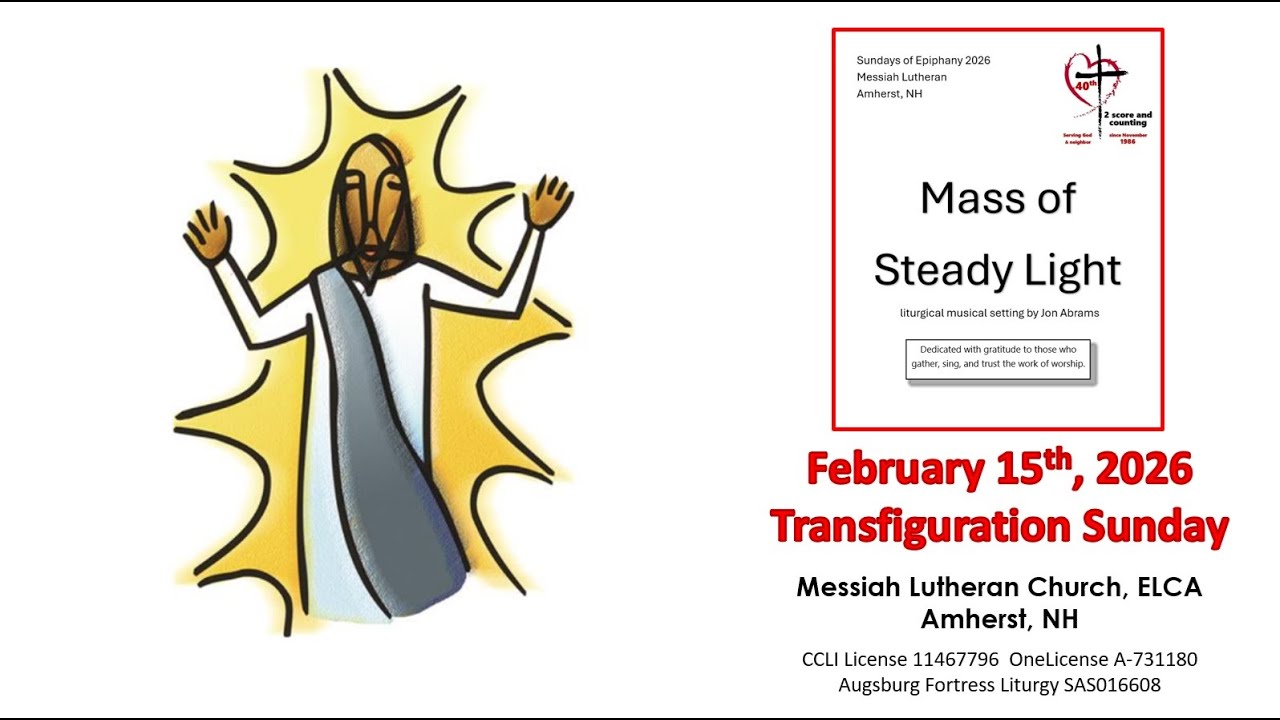February 15 2026  Transfiguration Sunday