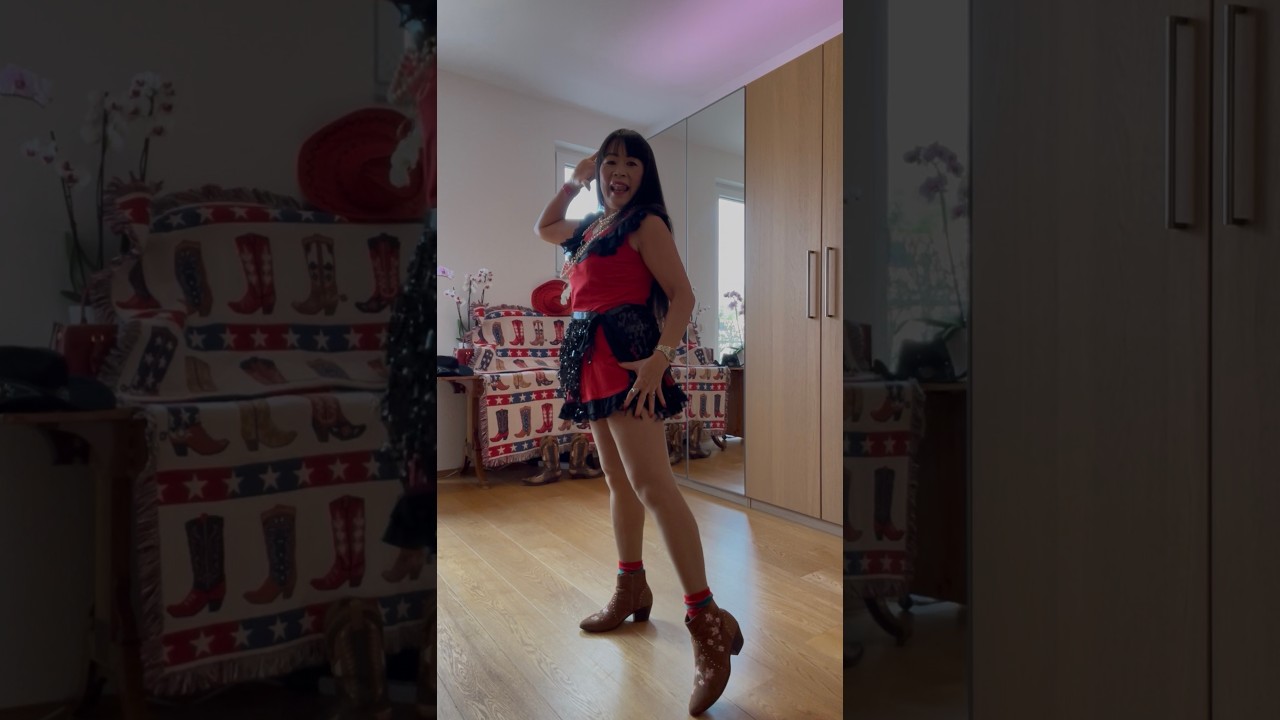 Hey Caballero Linedance Demo getanzt by Tukta Linedancestompers