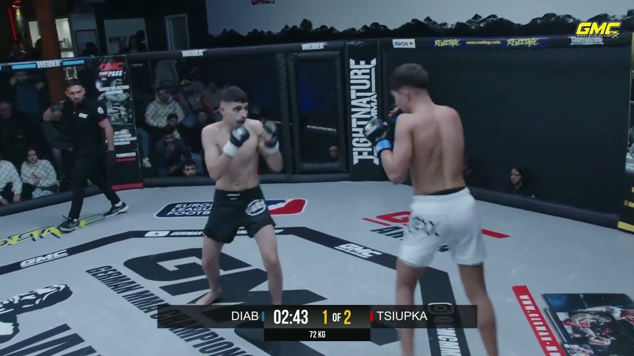 Osman Diab vs Tymur Tsiupka | GMC OlympiX 145 | Free Fight