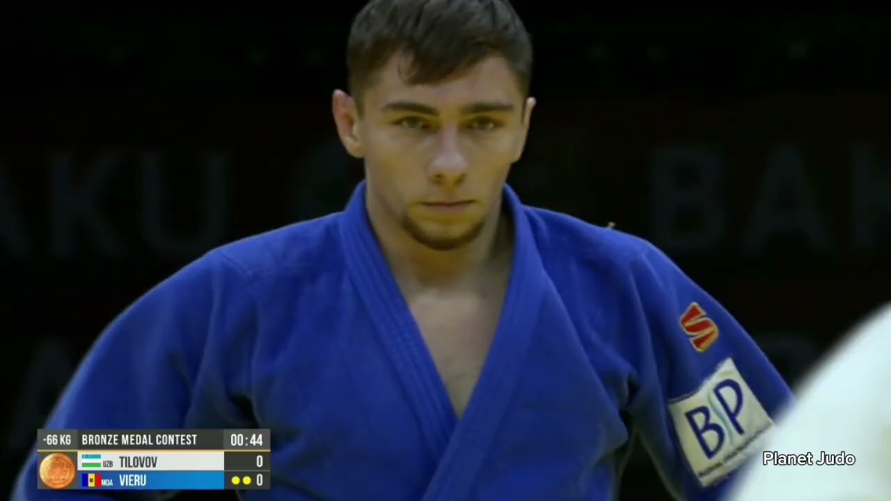 Mukhriddin TILOLOV 🇺🇿 🆚️ Denis VIERU 🇲🇩 | схватка за бронзу /-66кг | Большой Шлем Баку 2023