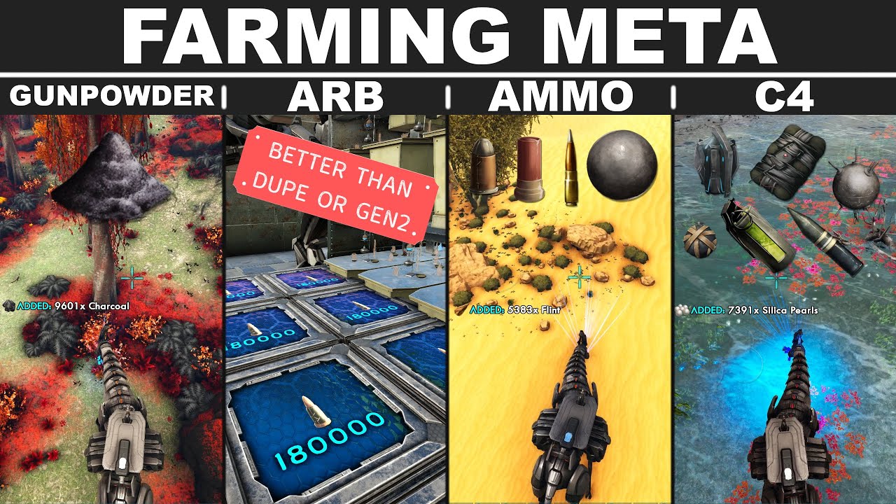 Crystal Isles is underrated | Best ARB farm method | ARK Survival Evolved