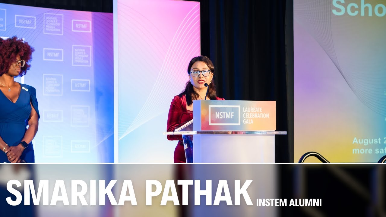 Smarika Pathak Shares Her inSTEM Journey | NSTMF Gala 2025