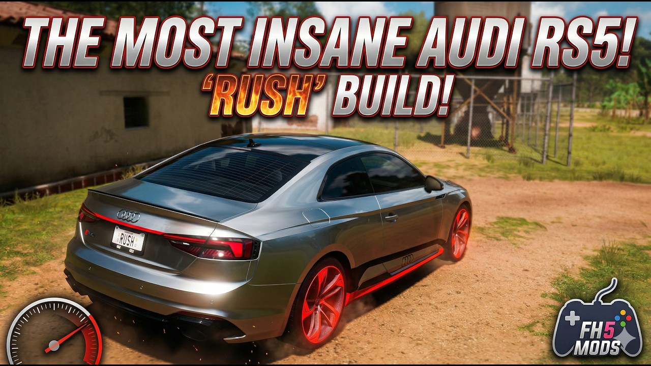 THE MOST INSANE AUDI RS5 RUSH BUILD || RUSH 4X4 || fh5 forza horize
