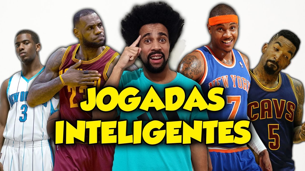 JOGADORES DE BASQUETE USANDO 100% DO CÉREBRO!!!