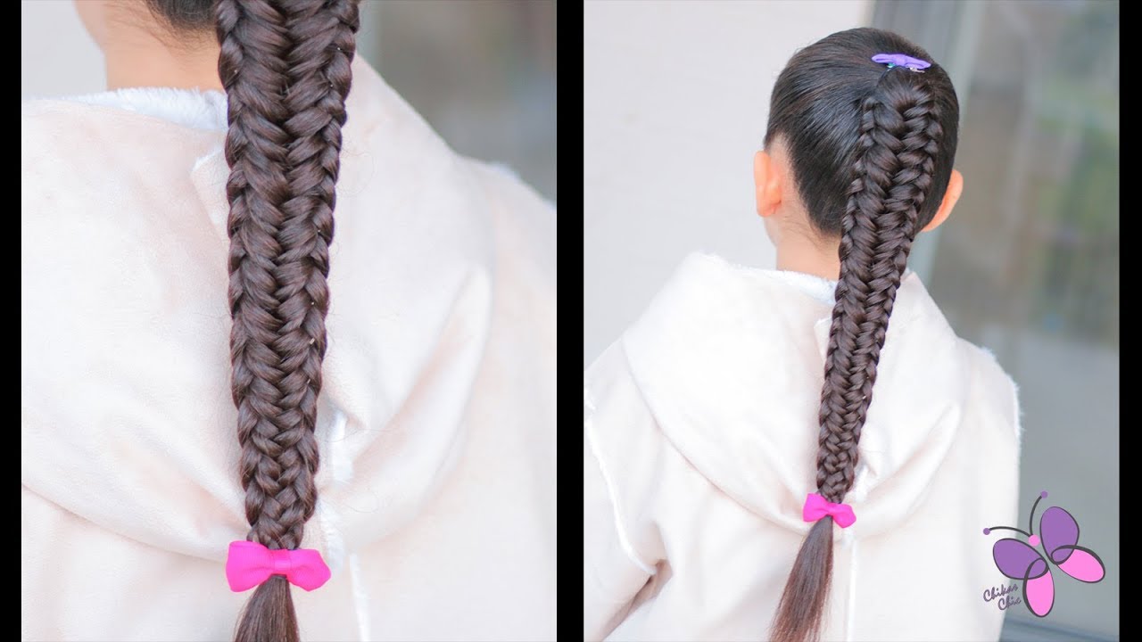 Como hacer Trenza espiga de Borde Paso a Paso | Trenzas Fáciles y Bonitas