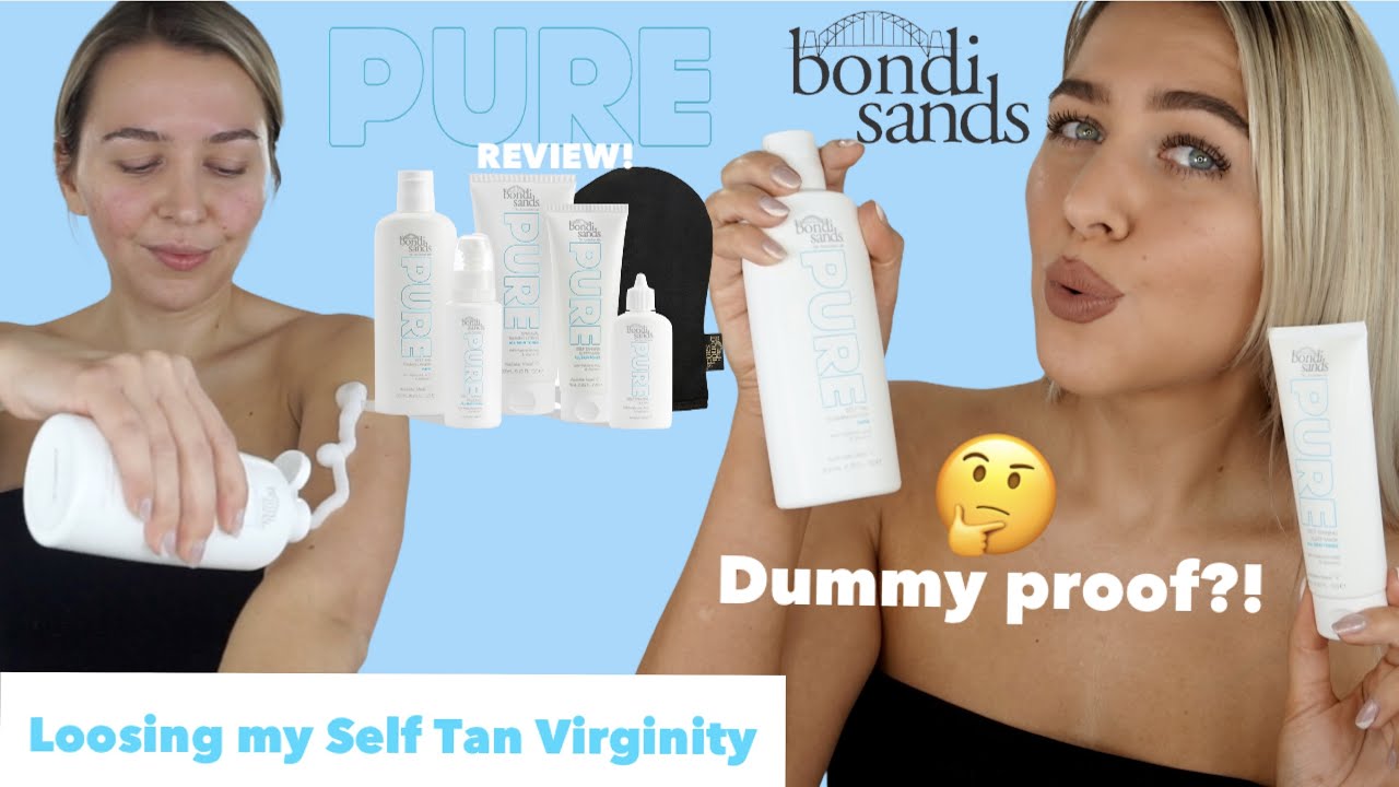 Bondi Sands PURE Self Tan first impressions REVIEW | Dummy proof?