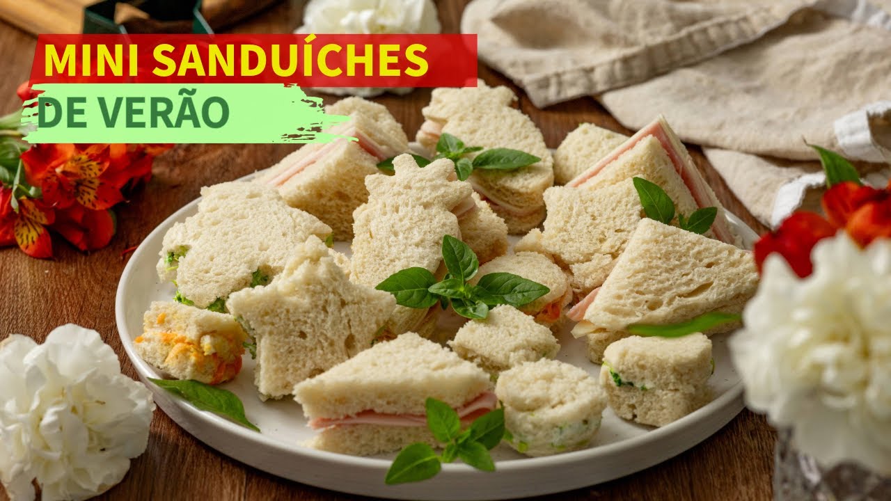 MINI SANDUÍCHES DE VERÃO