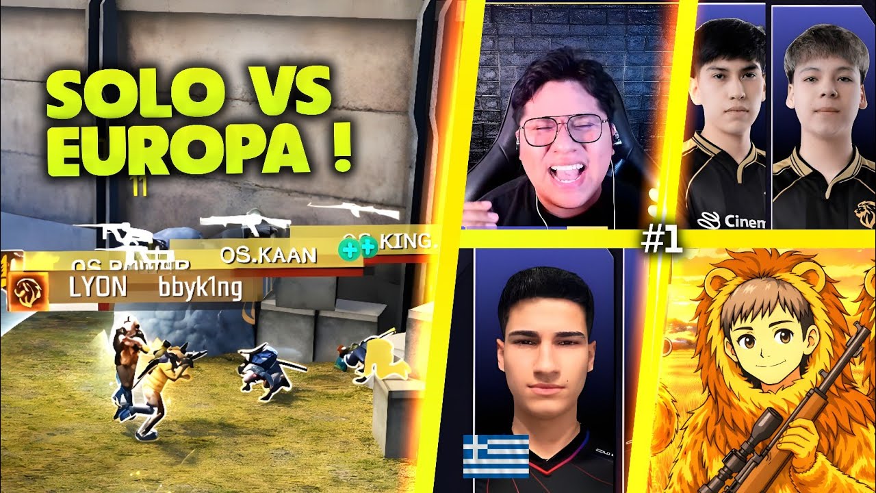GAMEZKING SORPRENDE CON AWM! 💀 EUROPA EN LATAM! 🤔 MKOI MEJOR QUE LION? #1