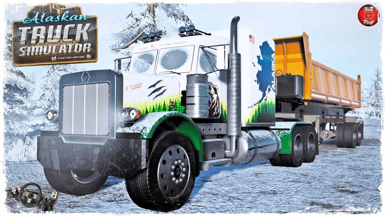 Уехал работать на Аляску  ● Alaskan Road Truckers