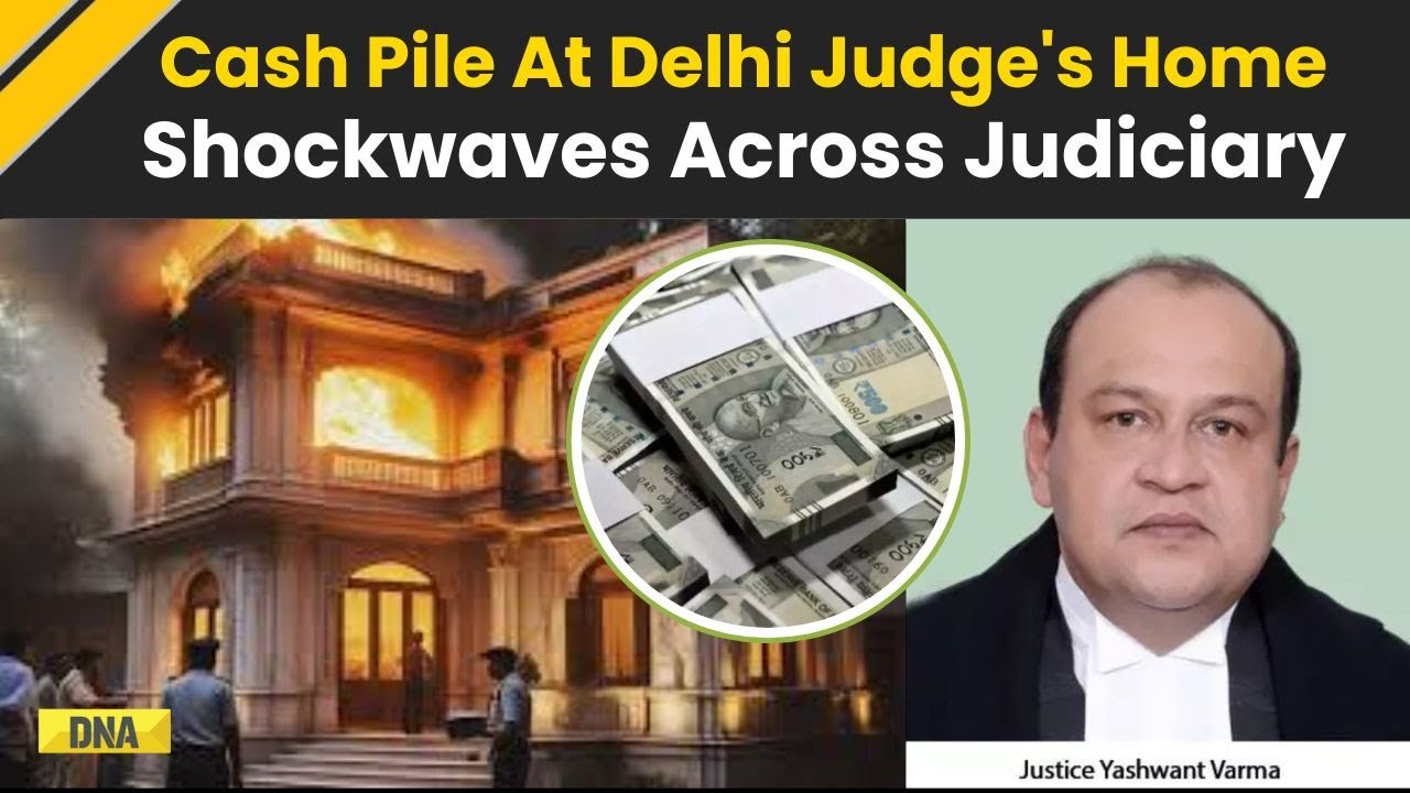 Fire Breaks Out At Delhi High Court Judge's House Uncovers Huge Cash Pile, SC Collegium Takes Action