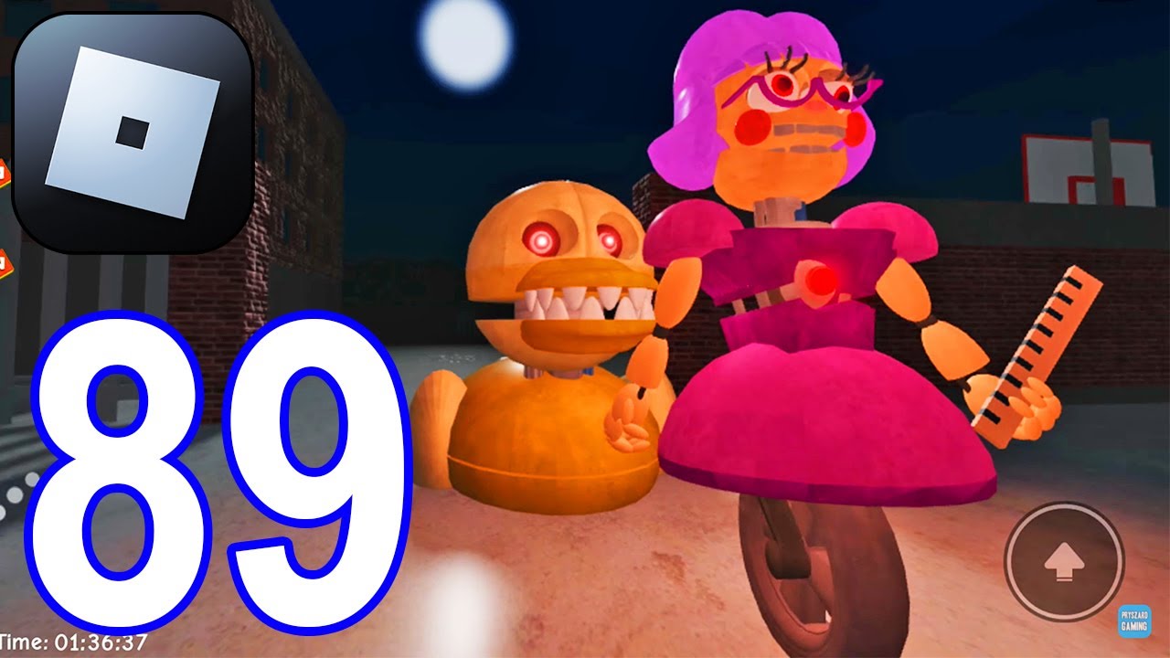 Roblox - Gameplay Walkthrough Part 89 Escape Miss Ani-Tron's Detention! (Android,iOS)