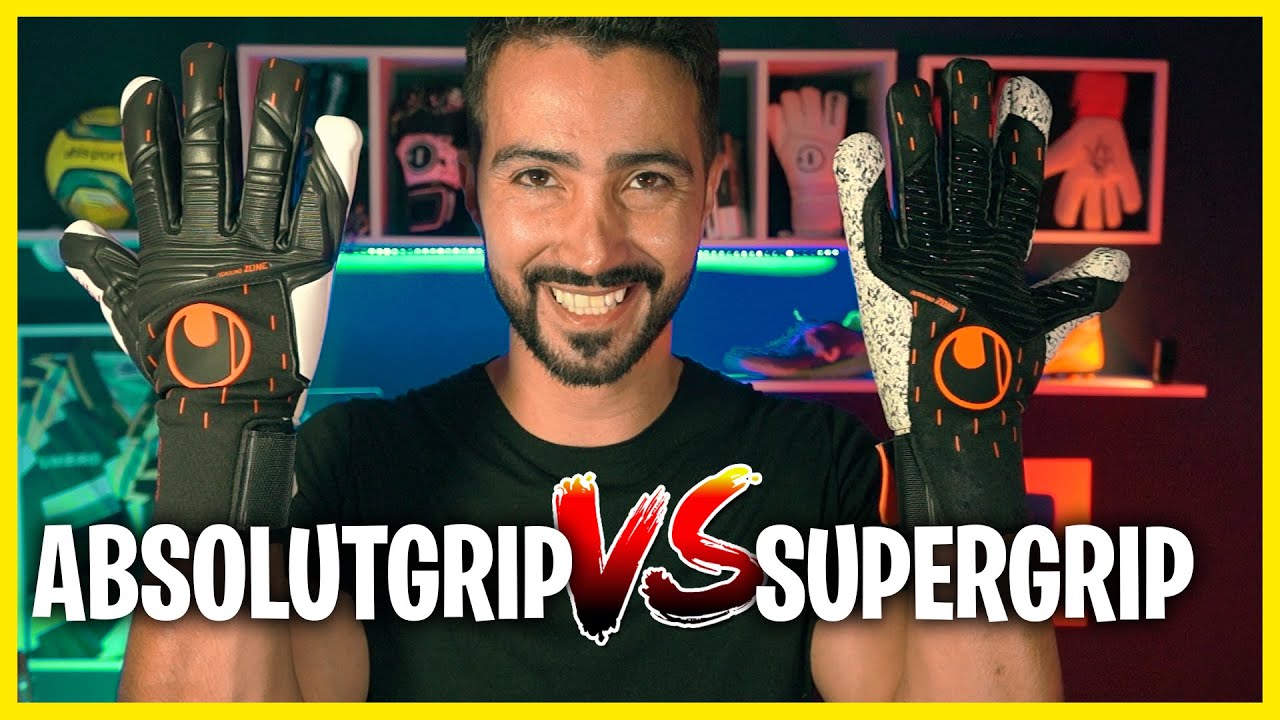 UHLSPORT SPEED CONTACT ABSOLUTGRIP VS SUPERGRIP