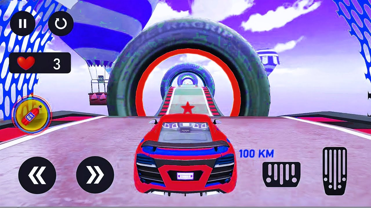 Mega Ramp Car Master Racing 3D - Ramp Car Simulator 3D - Android Gameplay