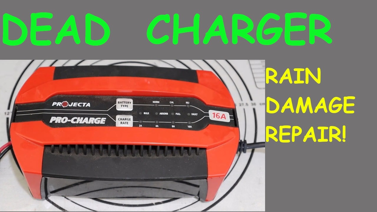 Projecta PC1600 Liquid Damaged Battery Charger Repair