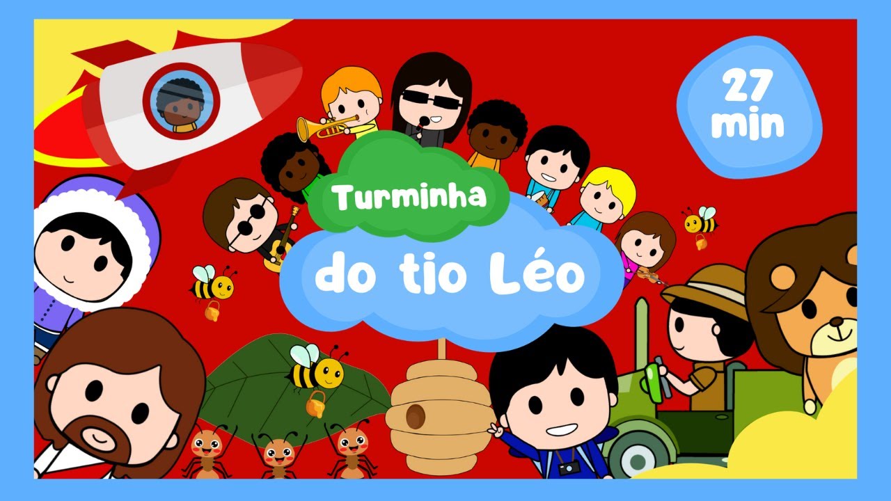 dvd completo   turminha do tio L&eacute;o