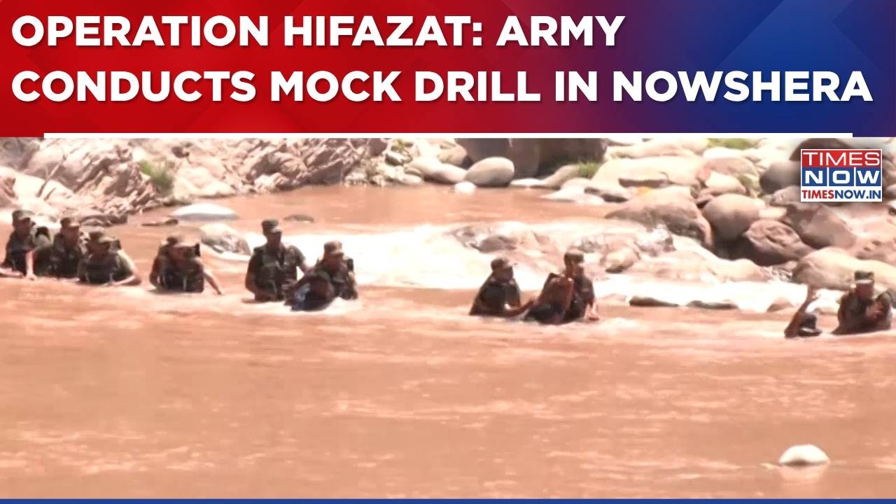 Op Hifazat: Army Conducts Joint Mock Drill In Nowshera To Enhance Disaster Response Capabilities