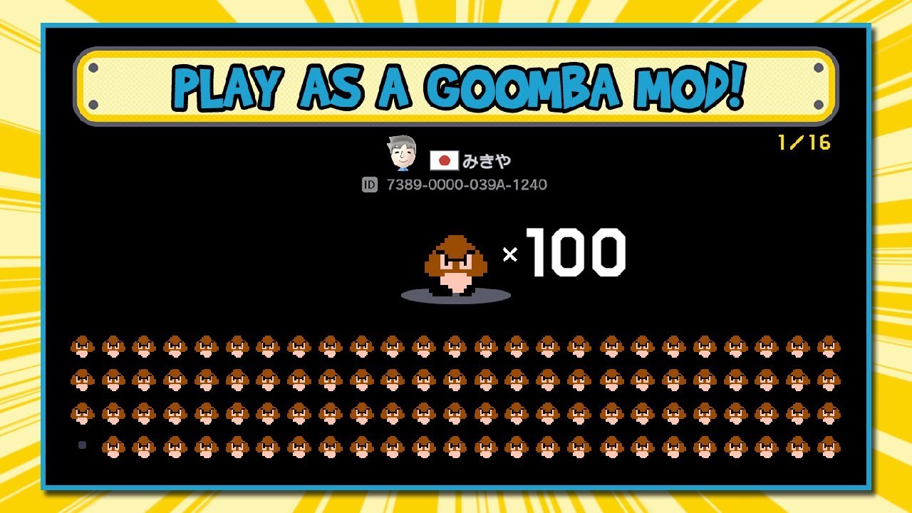 100 Goomba Challenge?!