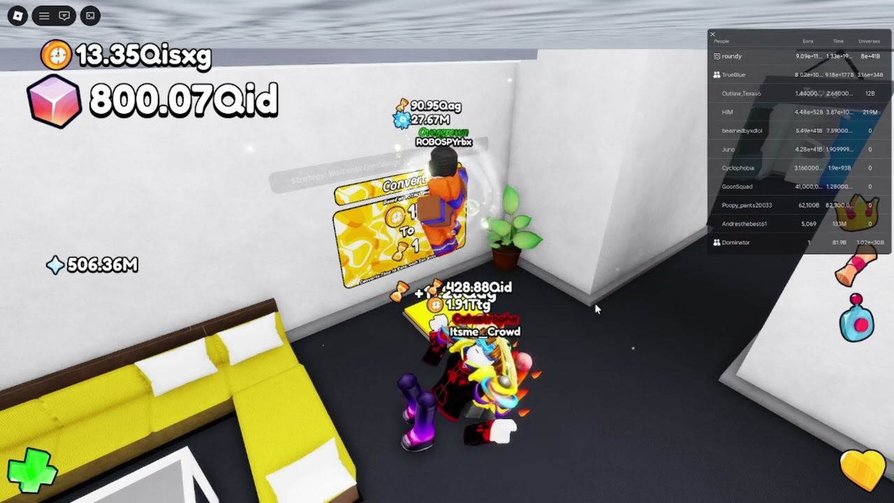 How i got 1Sxd Universes in Roblox Waste Time